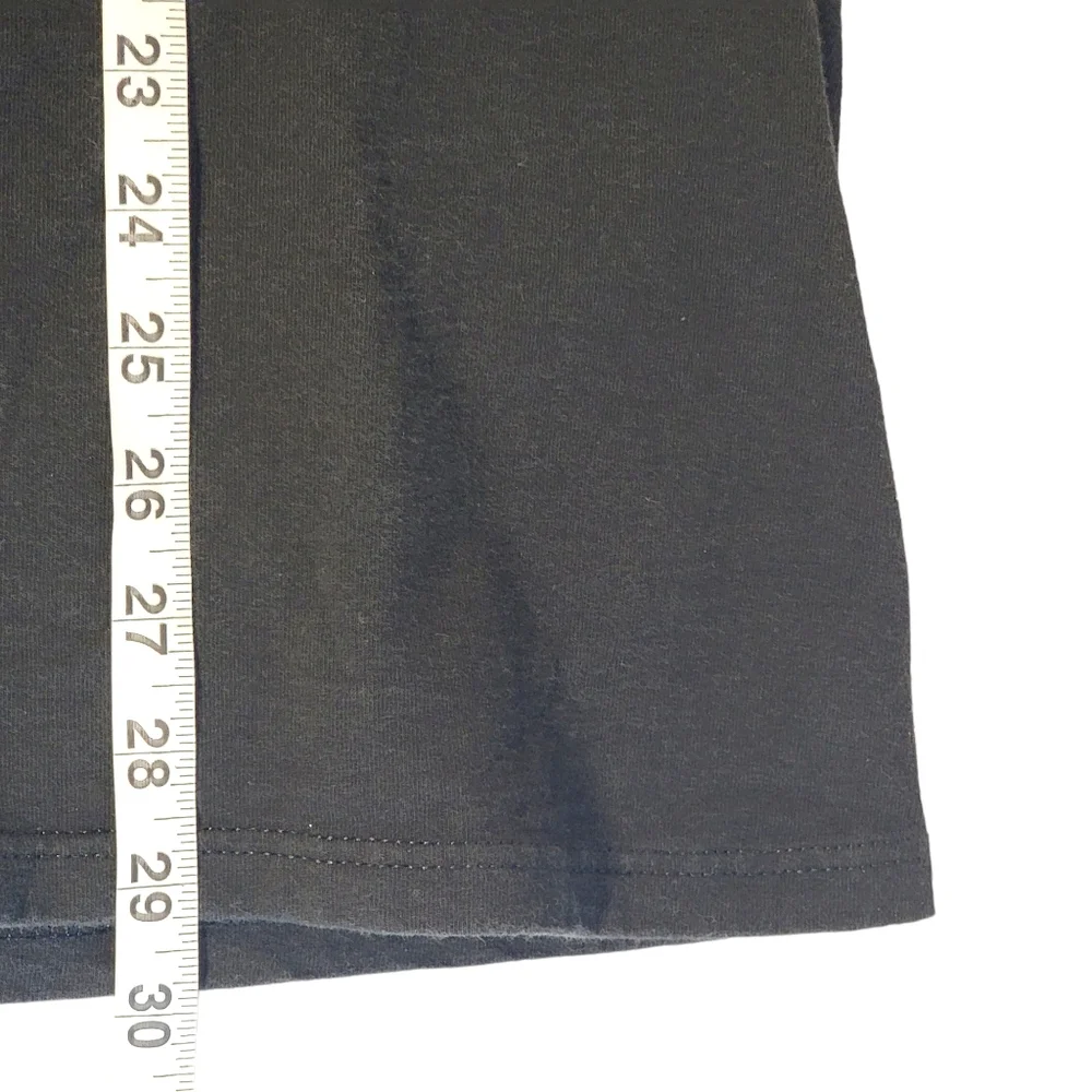 Left Handed Persons Graphic Gag Bold Print Vintage 90's Y2K Black T-Shit XXL